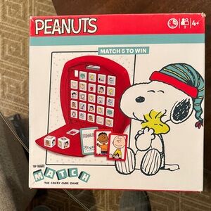 Peanuts Red Match Game